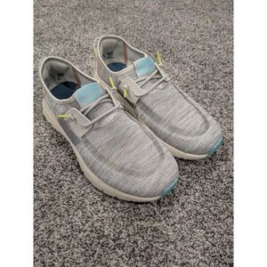 Hey Dude Women's Sirocco Grey Slip On Walking Shoes Size 11